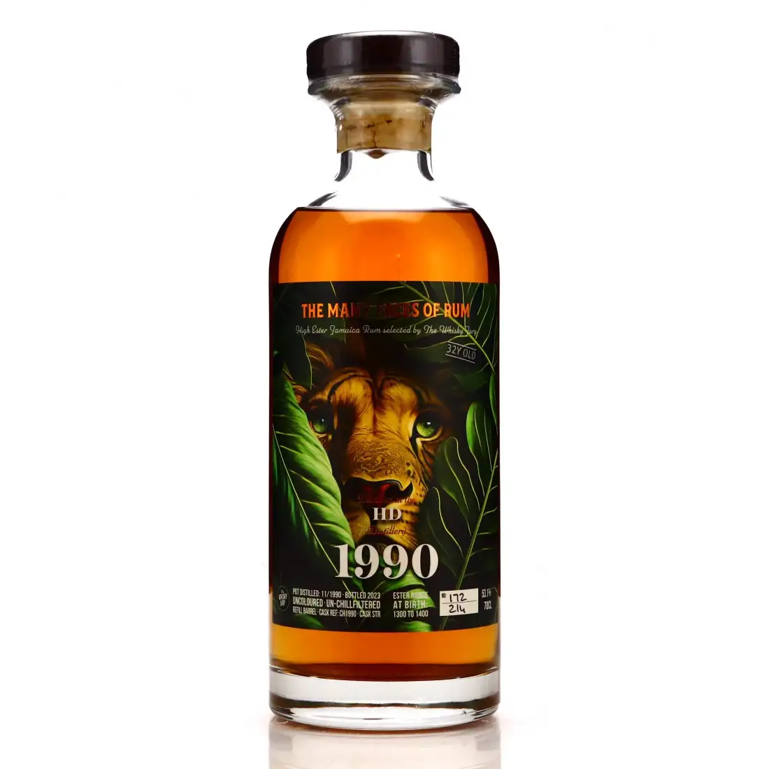 Image of the front of the bottle of the rum Jamaica Rum HD