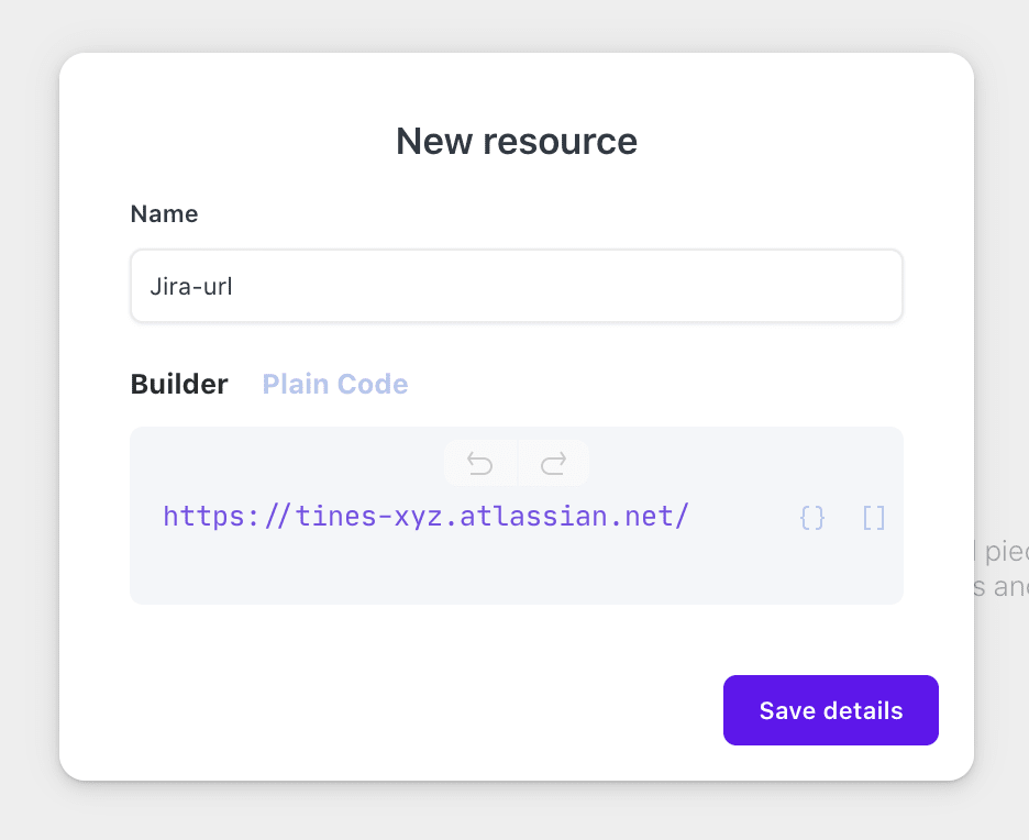 Creating a global resource