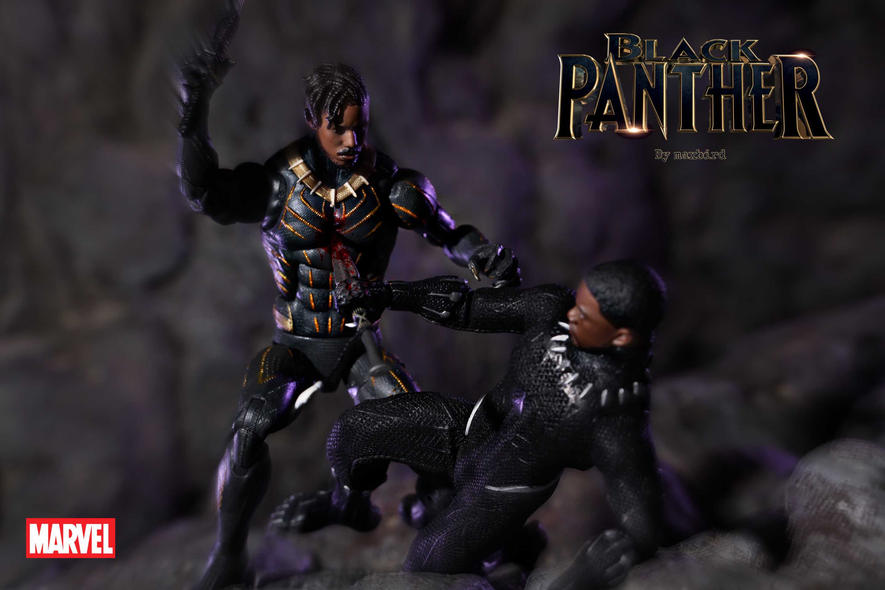 Black Panther With Cloak