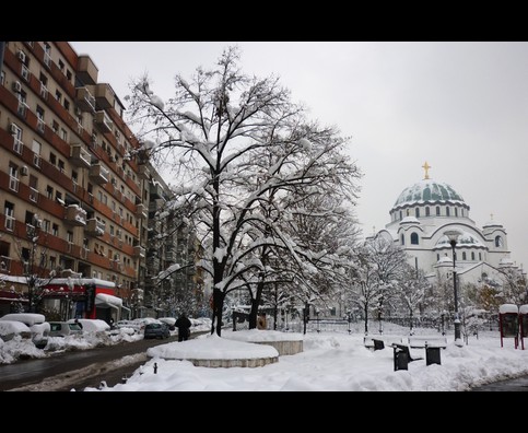 Serbia Belgrade Snow 20