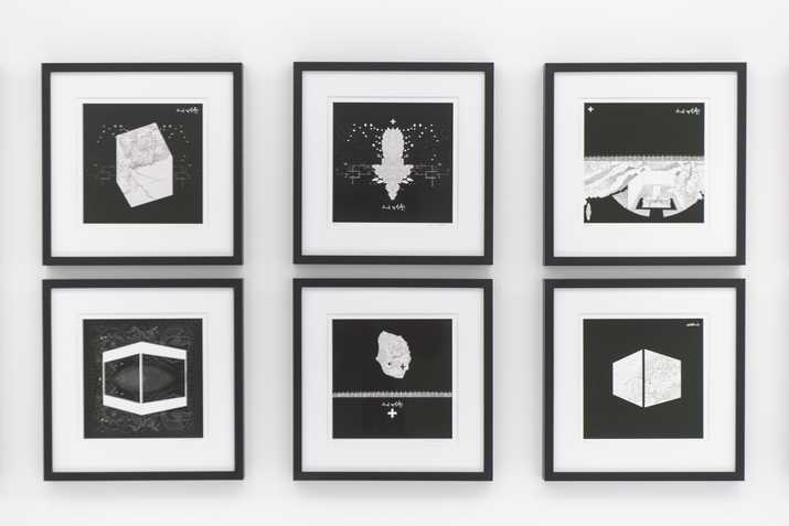 Seher Shah, The Black Star Project, 2007, Portfolio of 25, archival giclee prints 25 prints: 17.78 × 17.78 cm each, Courtesy of the artist and Green Art Gallery, Dubai