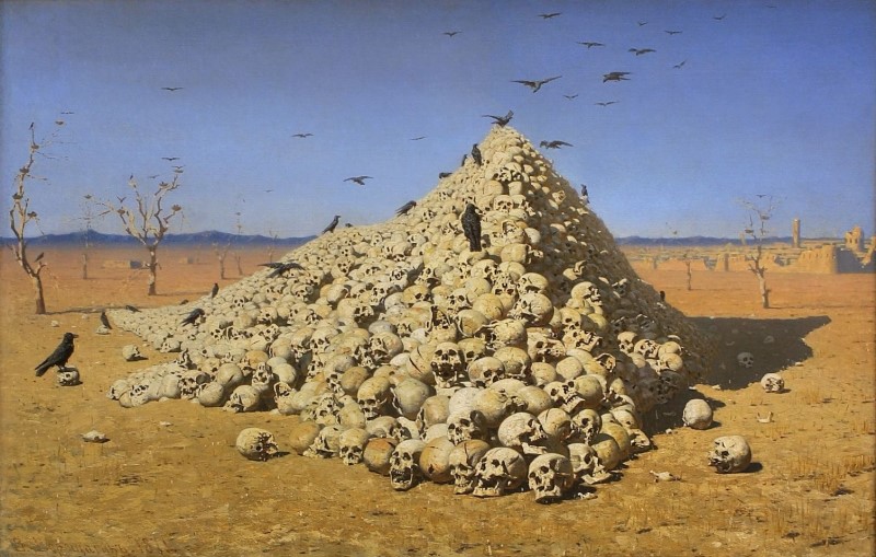 Василий Верещагин «Апофеоз войны», 1871