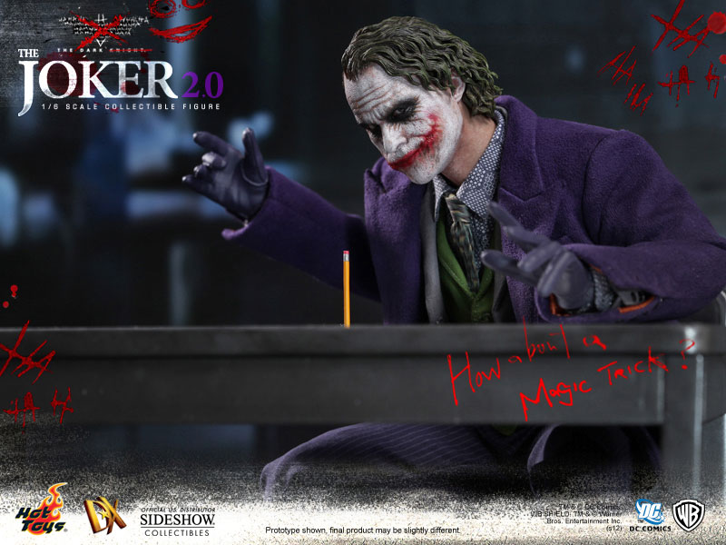 Hot Toys The Dark Knight DX11 The Joker 2.0 1/6th Scale Collectible Figure Hot Toys The Dark Knight DX11 The Joker 2.0 1/6th Scale Collectible Figure
