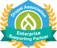 Drupal Enterprise Supporting Partner Badge