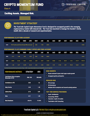 TrueCode Capital Executive Summary