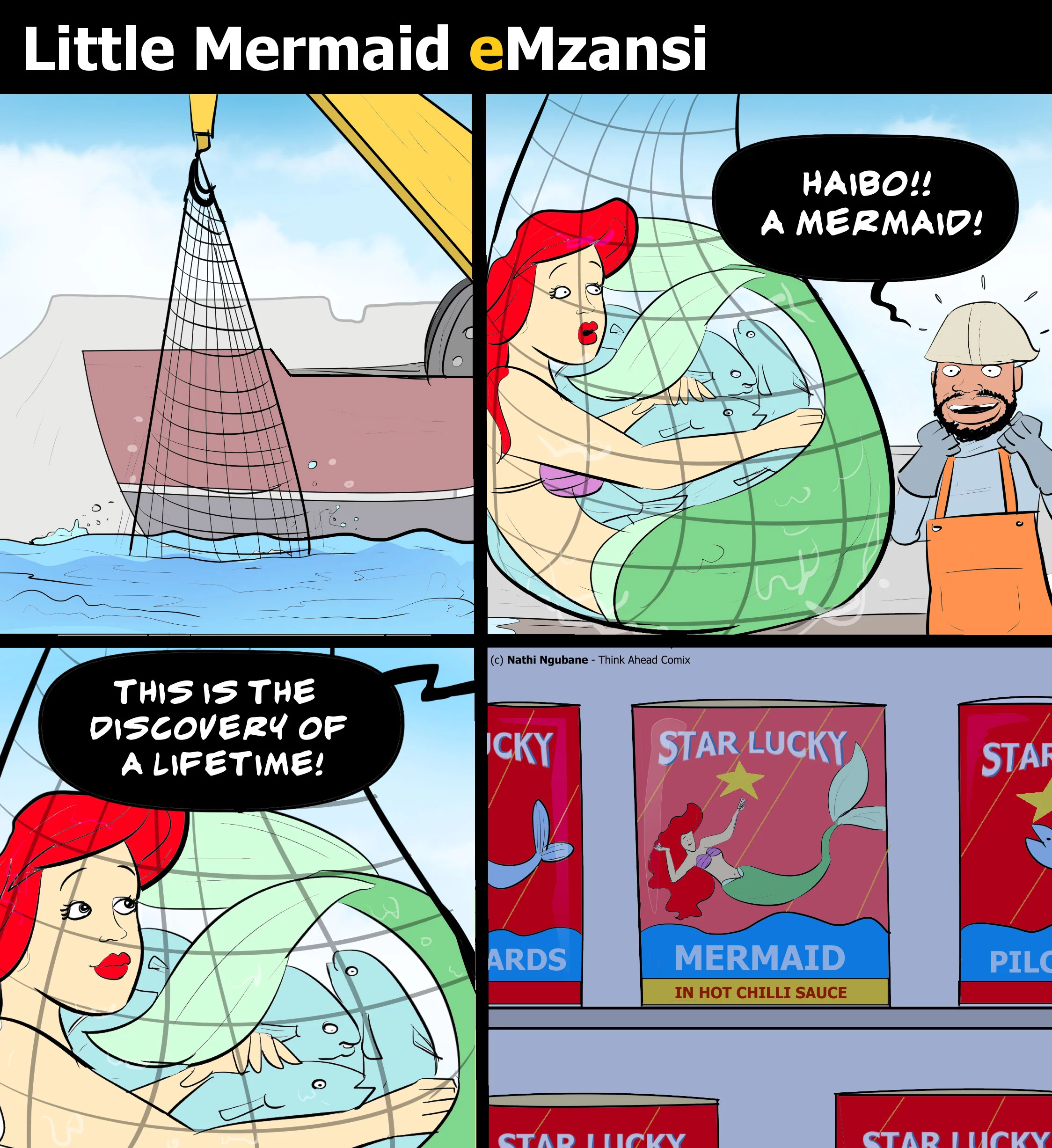 Ariel comic strip