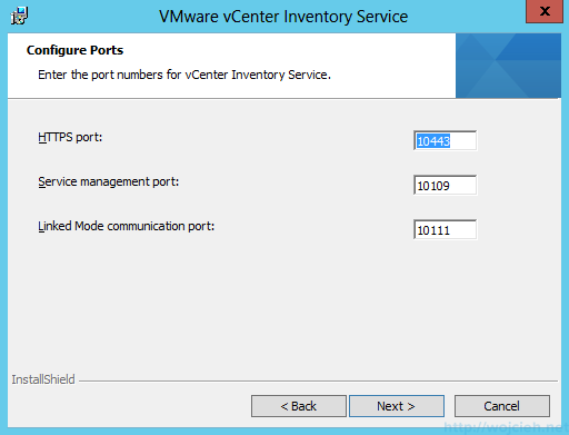 vCenter Inventory Service 4