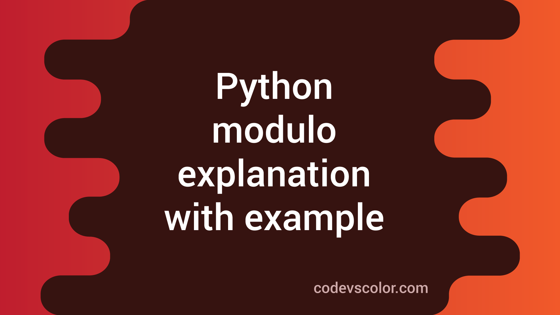 python-modulo-explanation-with-example-codevscolor