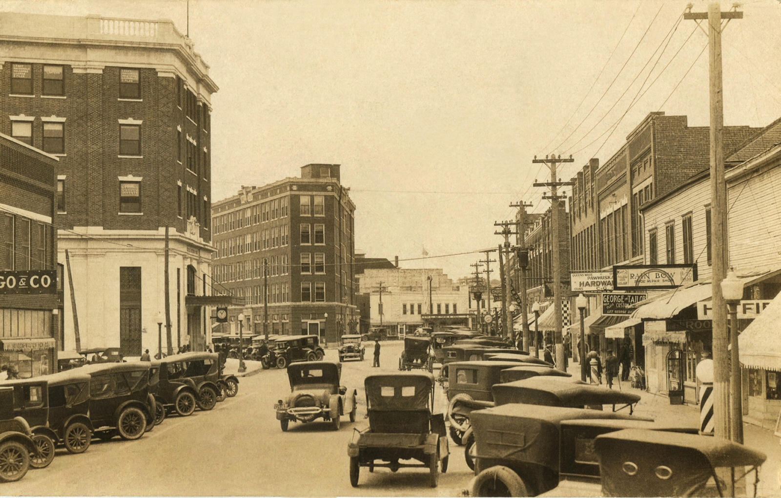 Pawhuska was transformed during the oil rush. _024 Courtesy of Raymond Red Corn_