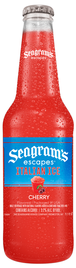 Cherry Italian Ice Bottle