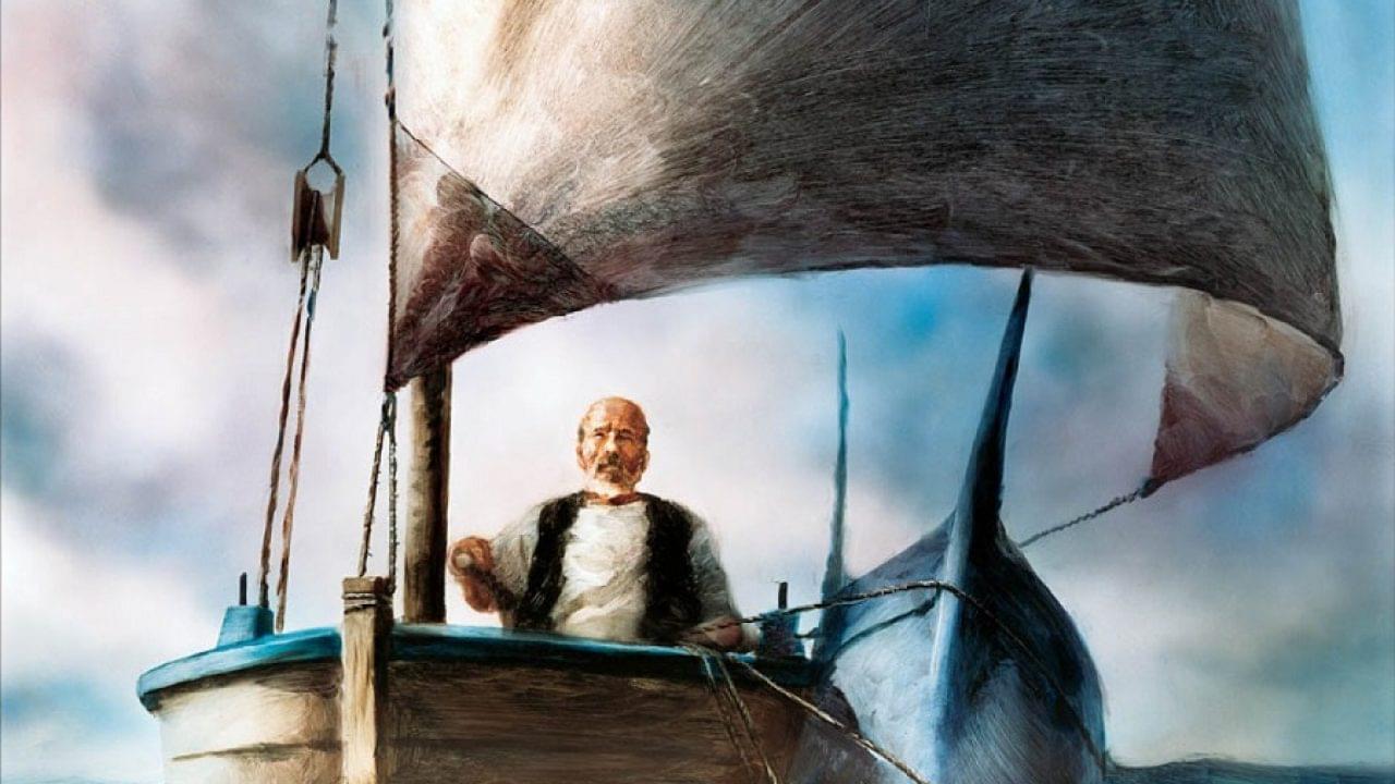 Кадр из фильма Александра Петрова «Старик и море»