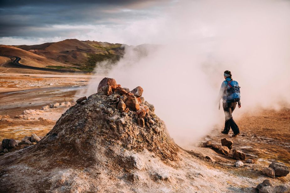 Geothermalgebiet, „Hverarönd, Mývatn, Island