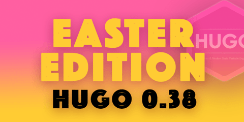 Featured Image for Hugo 0.38: The Easter Egg Edition