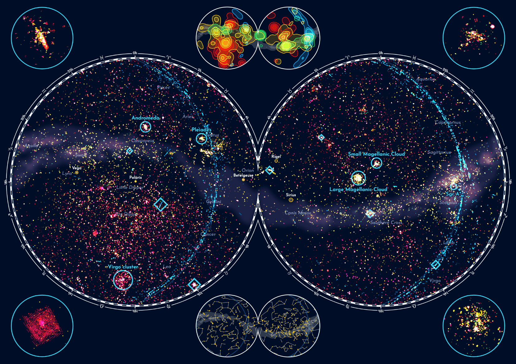 space a travel map