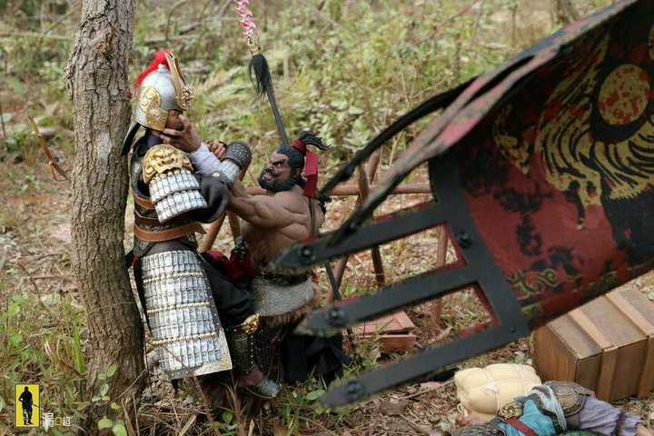 Inflames Toys Three Kingdoms Zhang Yide Bloody Version Outdoor