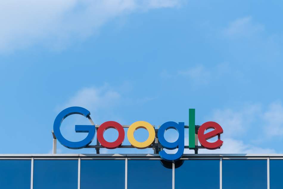 An image depicting the Google logo on top of a building in reference to Search Engine optimisation