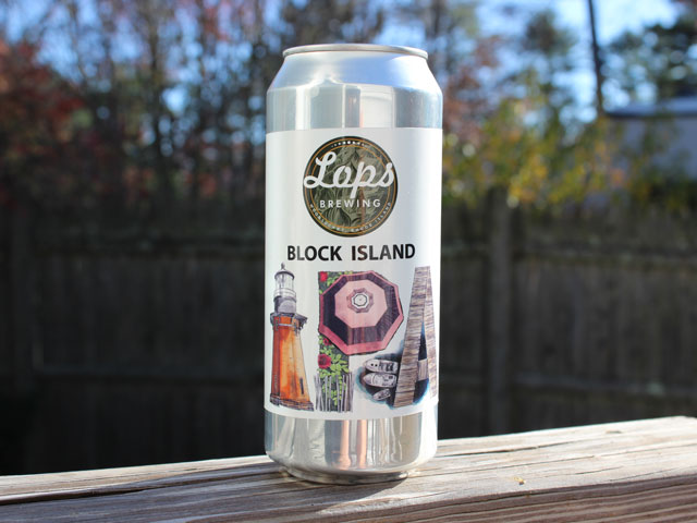 Block Island, a India Pale Ale brewed by Lops Brewing