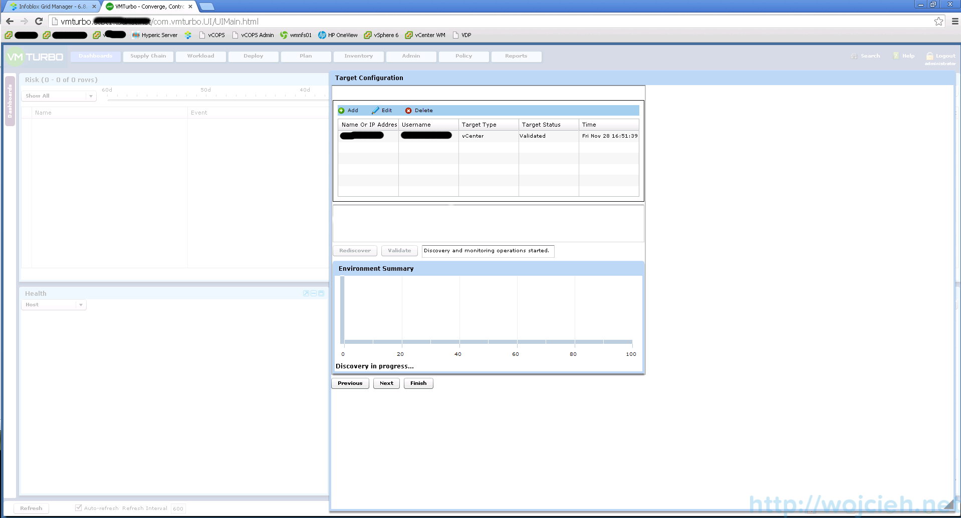 VMTurbo Operations Manager Installation and Configuration 16