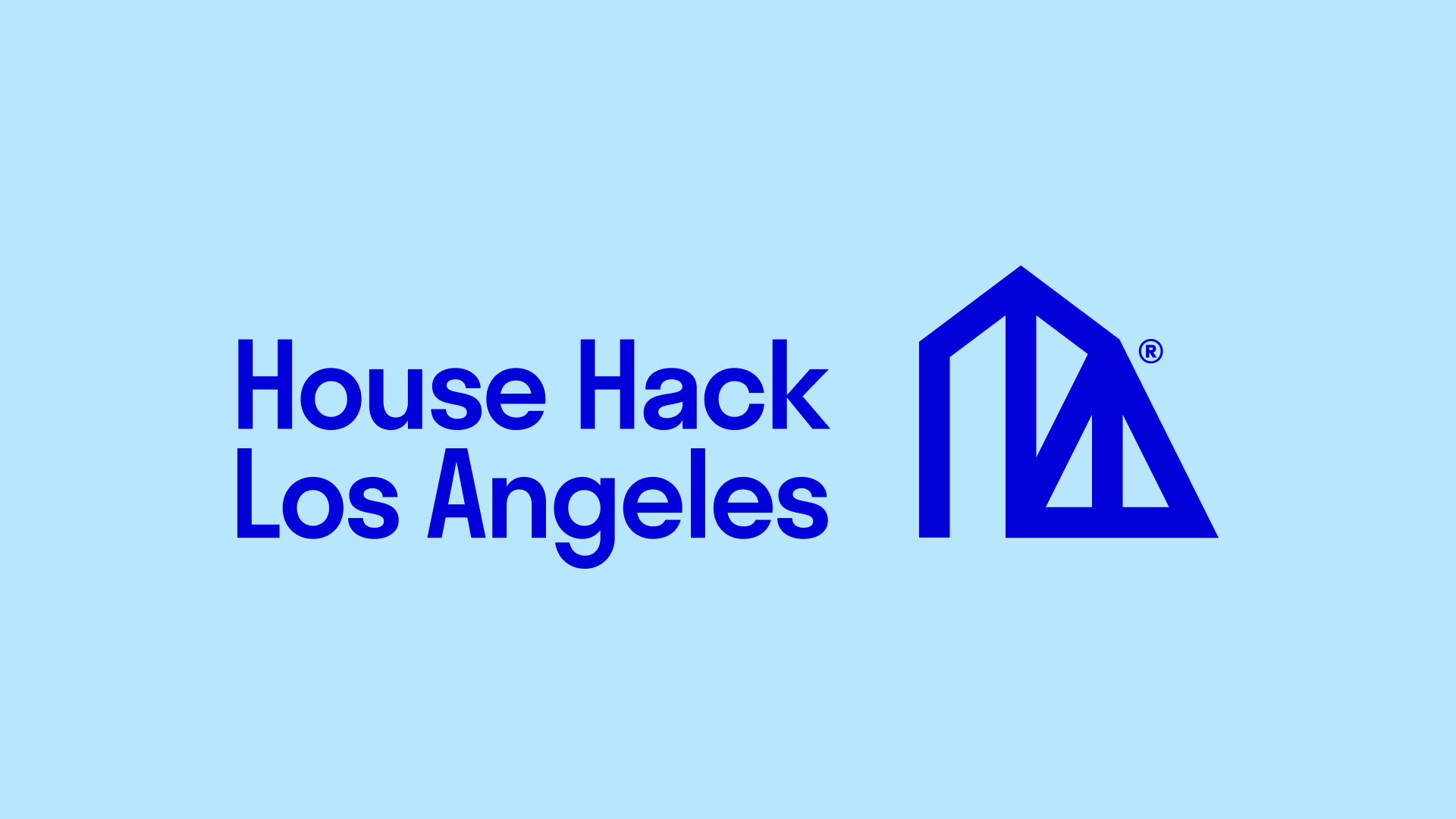 Logo design for House Hack Los Angeles