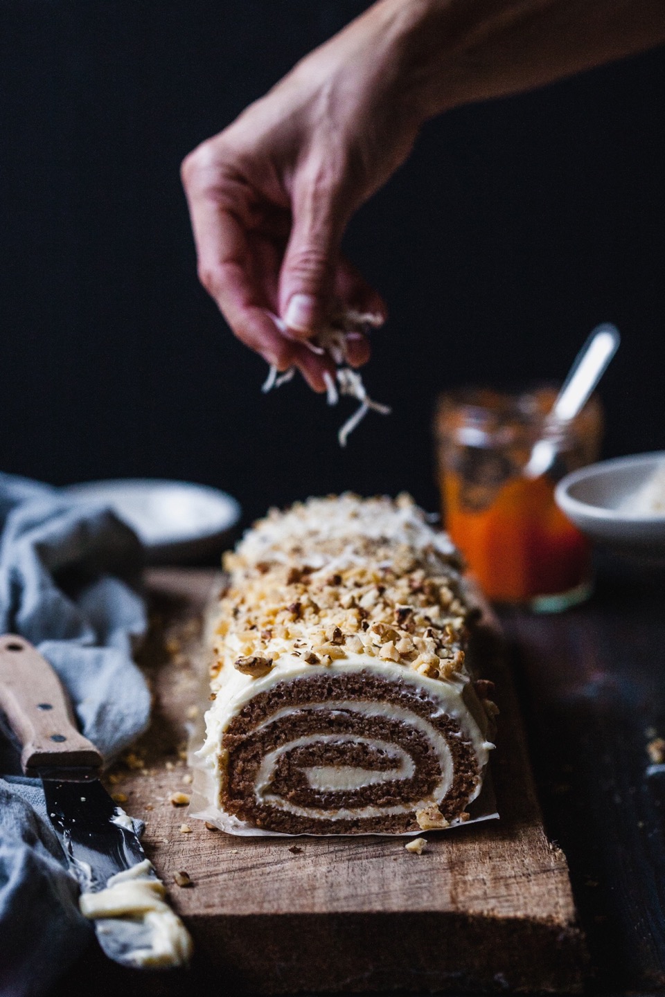 Carrot Cake Roll