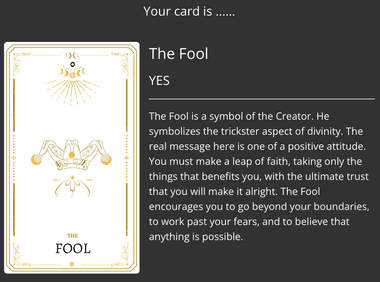 FS Tarot Cards Reading