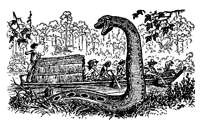 Fawcett's younger son Brian pored over his father's diaries and drew illustrations depicting his adventures. The drawings, like this one, were published in Exploration Fawcett in 1953 and further fueled Percy Fawcett’s legend.