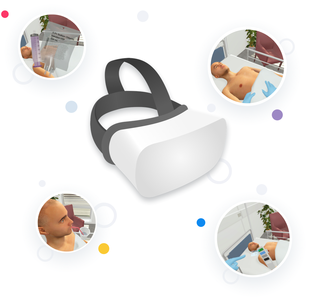 Virtuelle procedurer - VR TRAINER