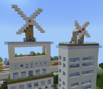 Wind Turbines in Minecraft