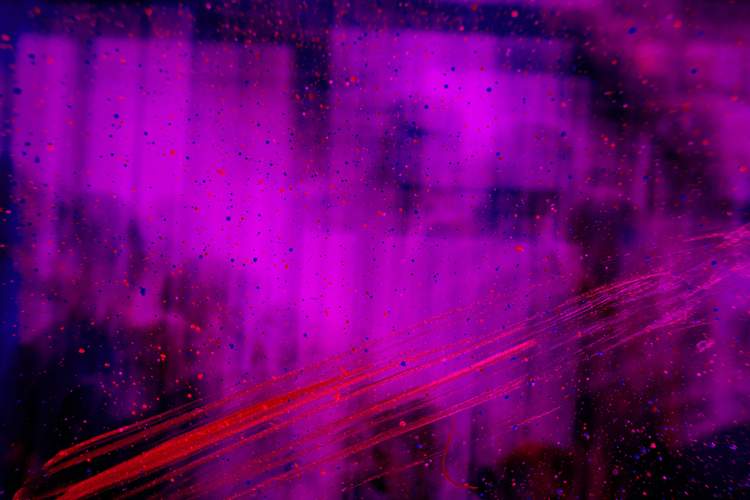 An Abstract purple image, representing Gatsby through the purple colour. 