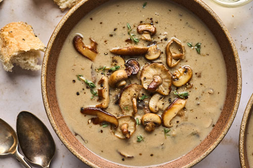 Easy Cream of Mushroom Soup