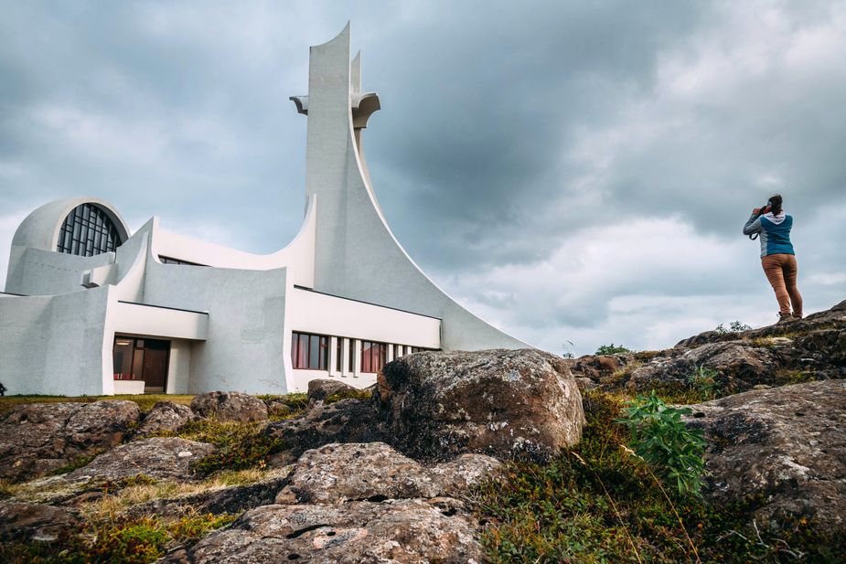 Kirche, Stykkisholmur, Island
