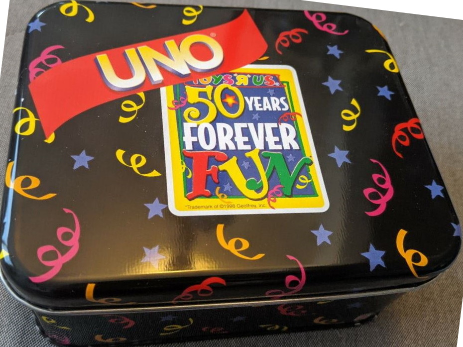 Toys R Us 50 Years Forever Fun Uno