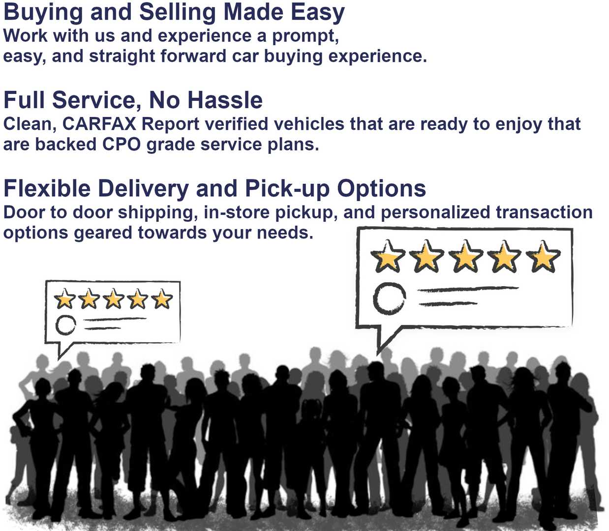Buying and selling used cars with Driven is easy, straighforward, and cost effective!