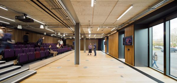 Hawkins Brown-University of Manchester Schuster Annexe-Ideas Mill teaching spaceMill