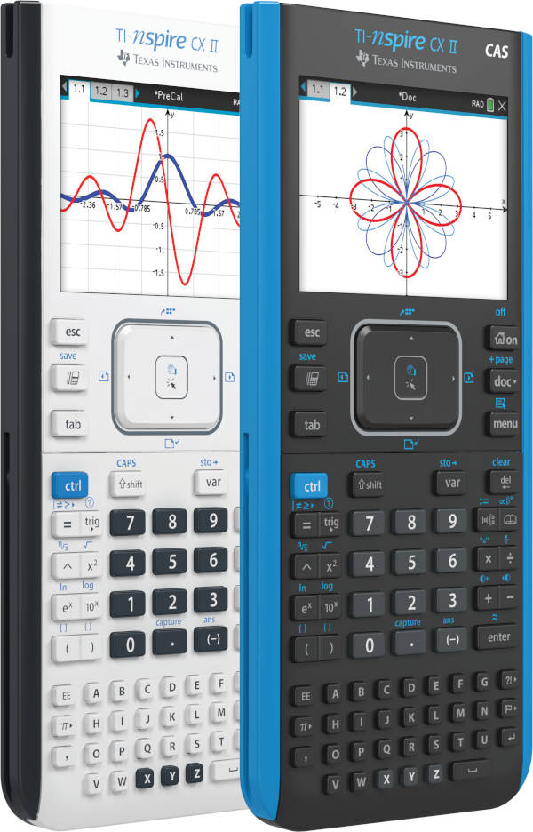 thumbnail image 2 of TI-Nspire CX II CAS Color Graphing Calculator 2 of 9