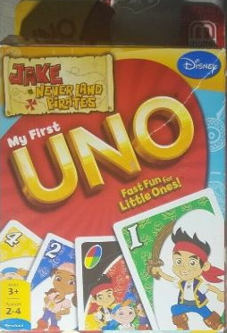 Jake and the Never Land Pirates My First Uno