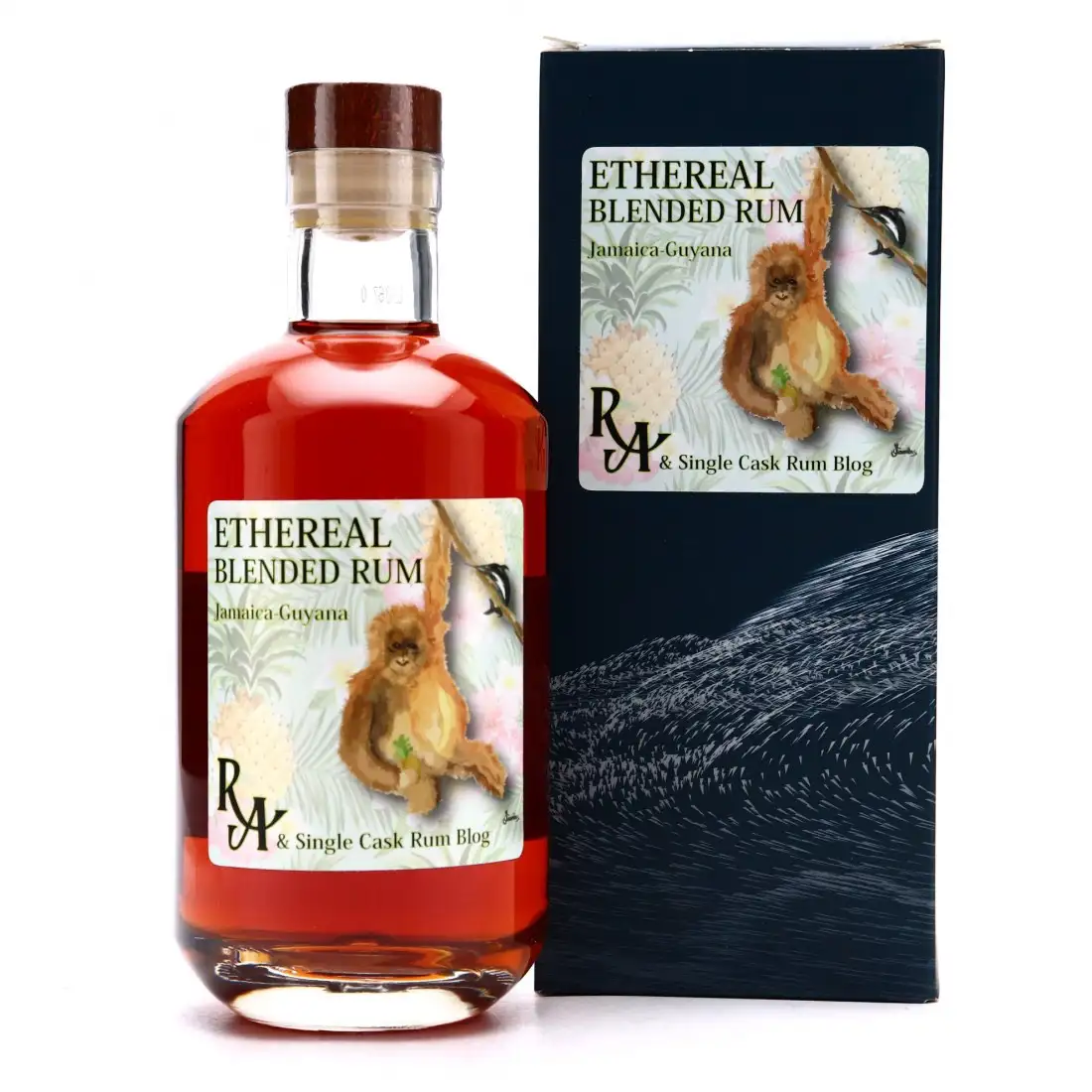 Image of the front of the bottle of the rum Rum Artesanal Ethereal Blended Rum (Single Cask Rum Blog)