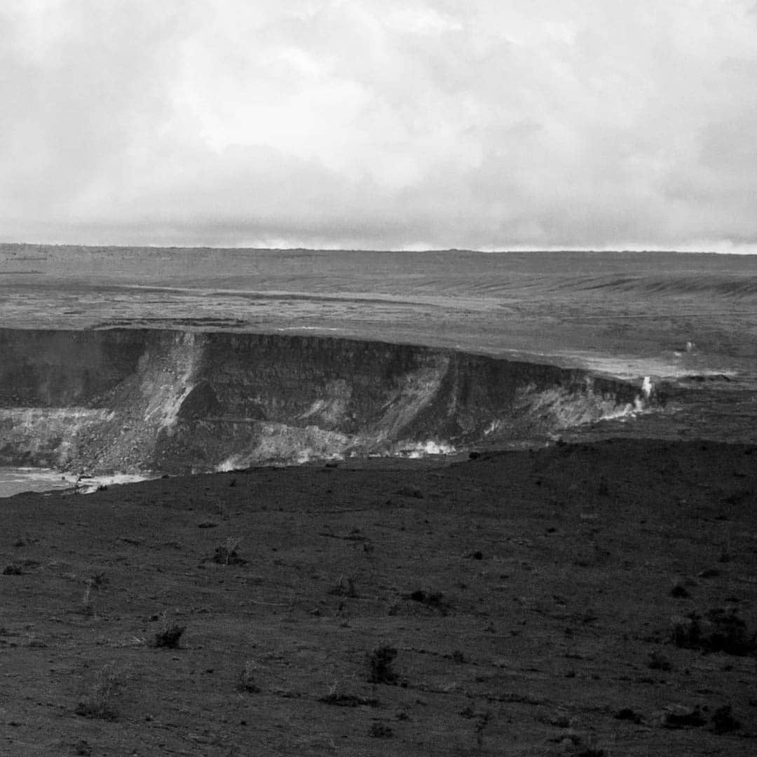 Kilauea crater three