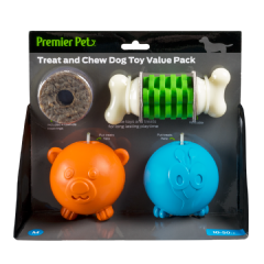 Treat and Chew Toy Value Pack
