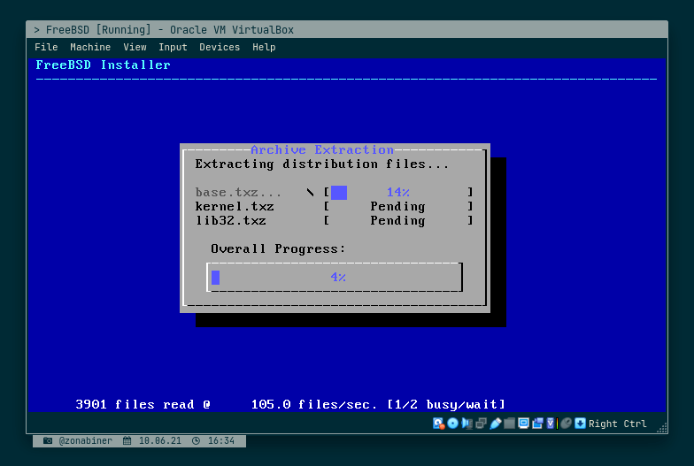 Installation Process Start Installation Process Start