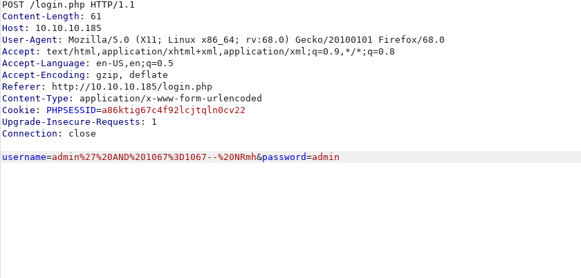 Login Burp Payload