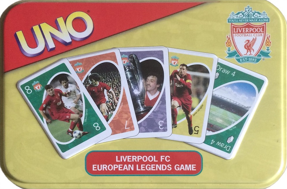 Liverpool FC European Legends Uno
