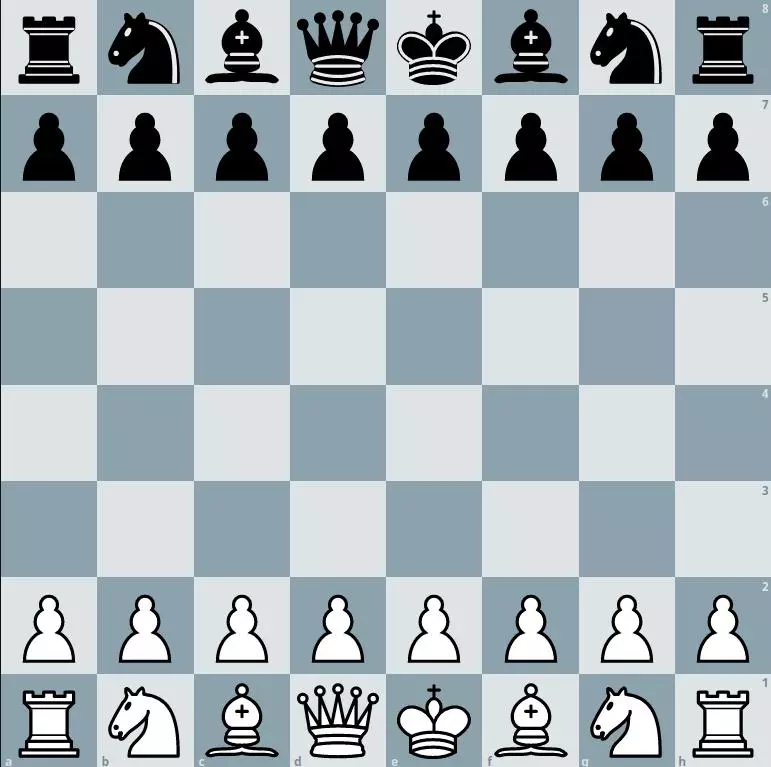 Default Board With Pieces