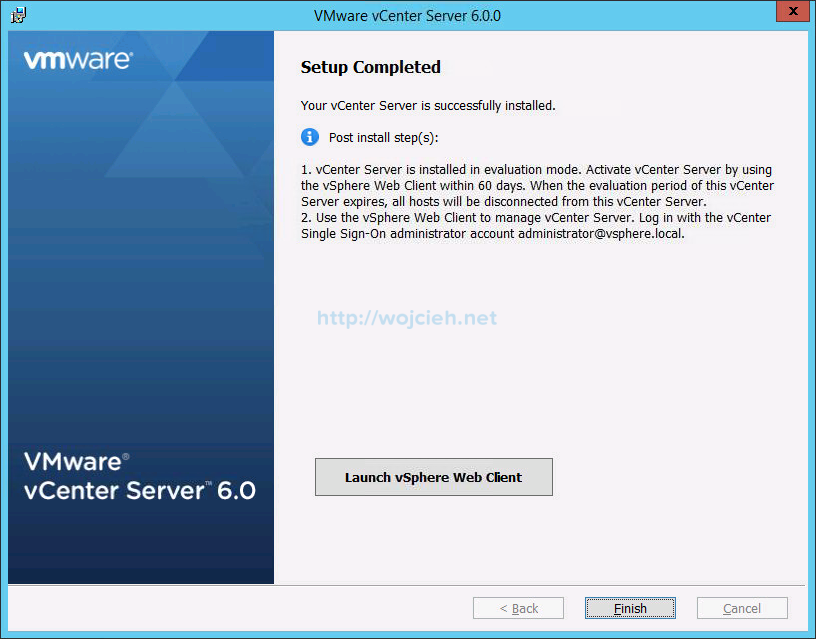 VMware vCenter Server 6 on Windows Server 2012 R2 with Microsoft SQL Server 2014 - Part 3 - 13