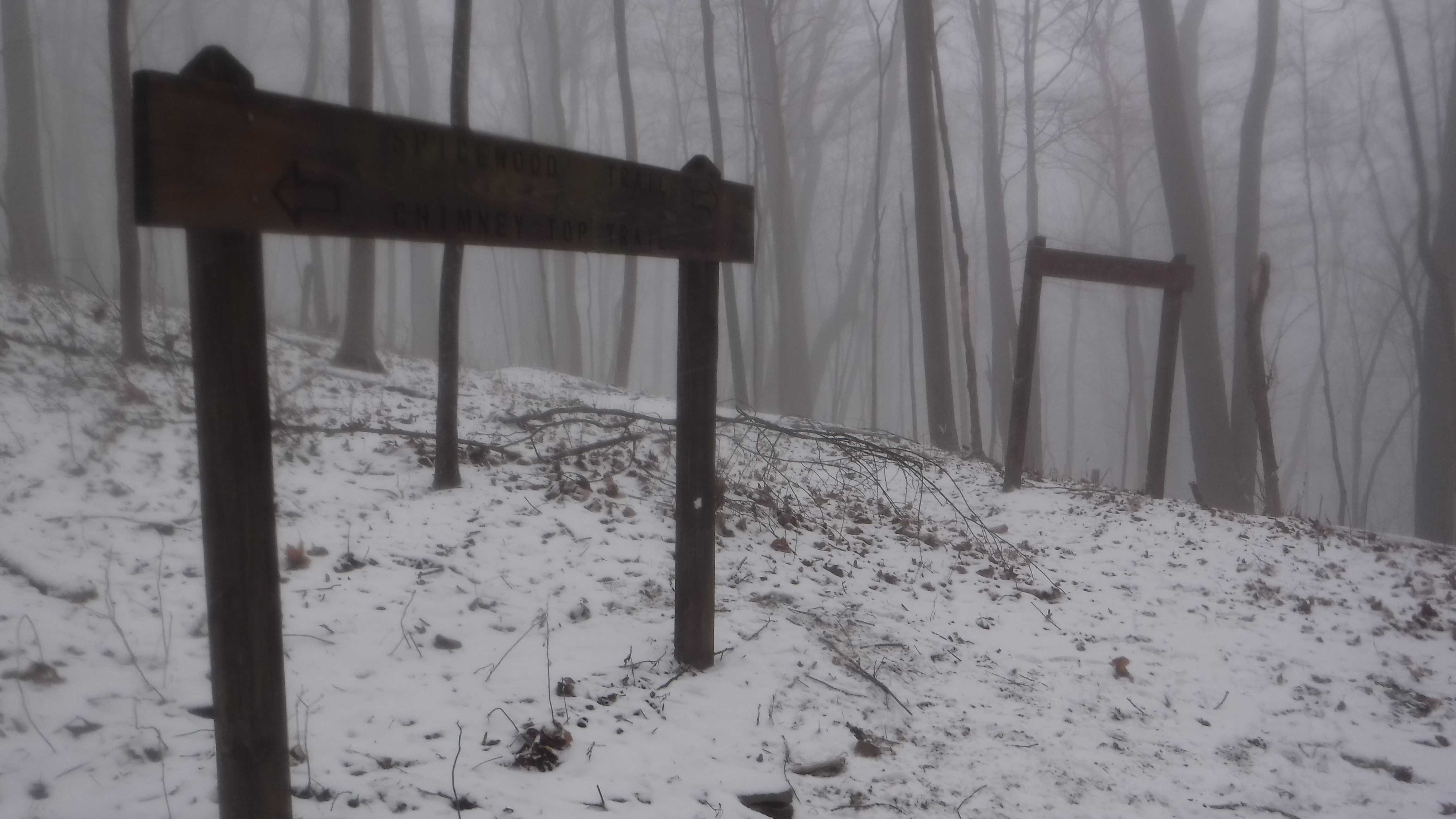 Frozen Head State Park Chimney Top Trail to Spicewood Trail Loop