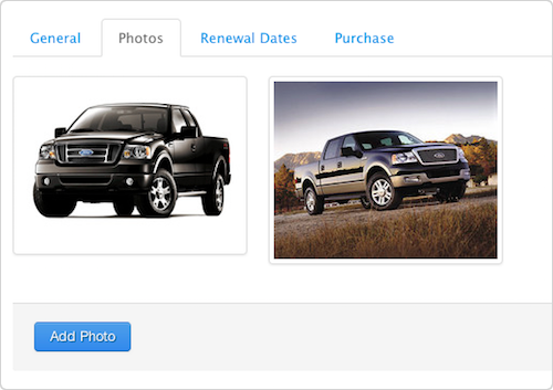 Store vehicle photos in Fleetio fleet management software