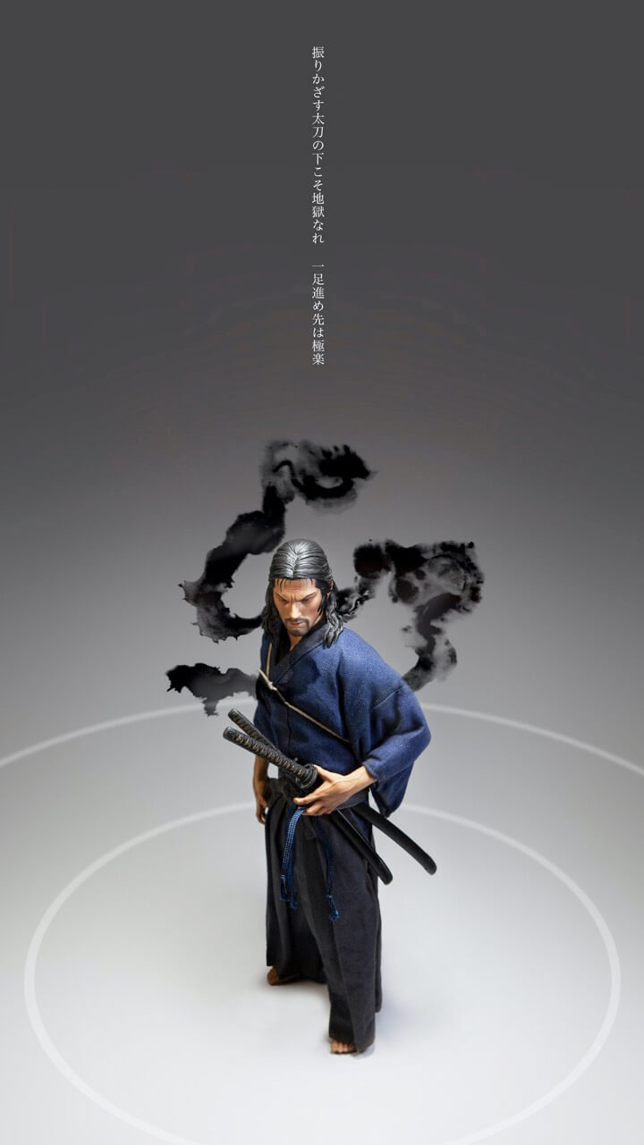 Eleven X Kai Studio Miyamoto Musashi 1/6 Action Figure