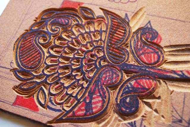 Magic Green - Vegetable Block Printing