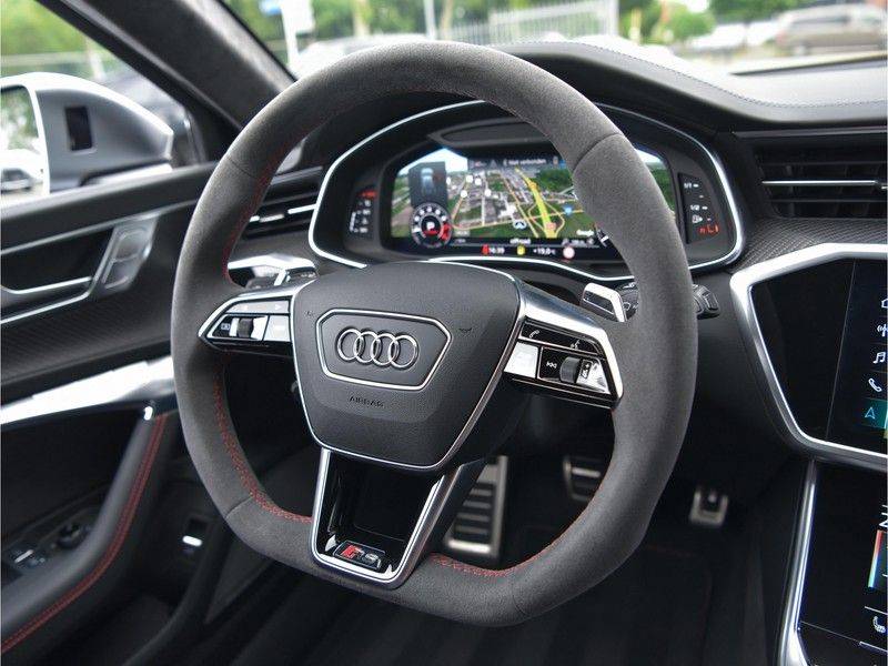 Audi RS6 4.0TFSI 600pk Quattro Keramiek Carbon B&O High-End Softcl Nachtz TV Laser Standk VOL!! afbeelding 23