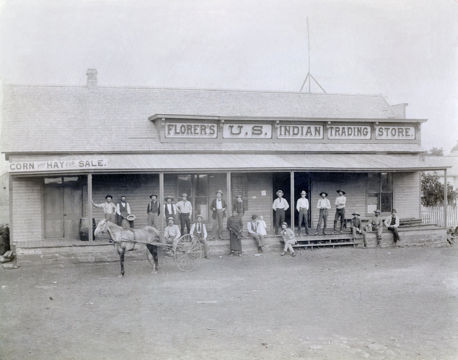 John Florer’s trading store in Gray Horse